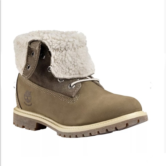 WOMEN'S TIMBERLAND® AUTHENTICS WATERPROOF ROLL-TOP BOOTS - Picture 3 of 5